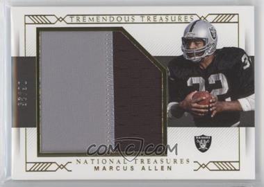 2017 Panini National Treasures - Tremendous Treasures - Prime #26 - Marcus Allen /25