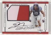 College Material Signatures - Evan Engram #/99