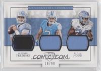 Mitchell Trubisky, Ryan Switzer, Elijah Hood #/99