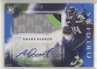 Rookie Jumbo Patch Autographs - Amara Darboh #/49