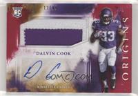 Rookie Jumbo Patch Autographs - Dalvin Cook #/99