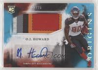 Rookie Jumbo Patch Autographs - O.J. Howard #/25