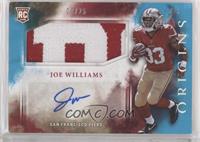 Rookie Jumbo Patch Autographs - Joe Williams [EX to NM] #/25