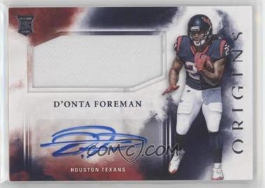 2017 Panini Origins - [Base] #112 - Rookie Jumbo Patch Autographs - D'Onta Foreman