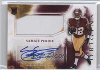 Rookie Jumbo Patch Autographs - Samaje Perine