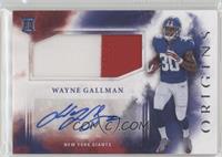 Rookie Jumbo Patch Autographs - Wayne Gallman