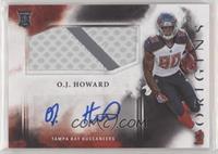 Rookie Jumbo Patch Autographs - O.J. Howard