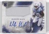 Rookie Jumbo Patch Autographs - Marlon Mack