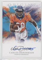 Carlos Henderson #/25