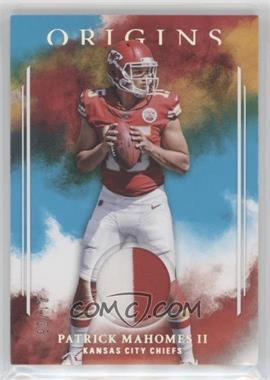 2017 Panini Origins - Rookie Patches - Turquoise #RP-PM - Patrick Mahomes II /25 [EX to NM]