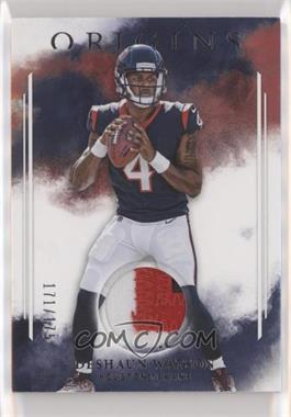 2017 Panini Origins - Rookie Patches #RP-DW - Deshaun Watson /175