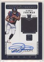 Neophyte Calligraphy Rookies - D'Onta Foreman #/49