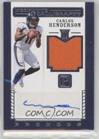 Neophyte Calligraphy Rookies - Carlos Henderson #/149