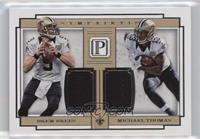 Drew Brees, Michael Thomas #/49