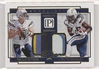 Melvin Gordon, Philip Rivers #/25