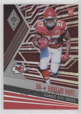 2017 Panini Phoenix - [Base] - Red #116 - Rookies - Kareem Hunt /299