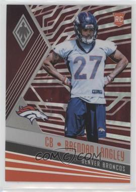 2017 Panini Phoenix - [Base] - Red #194 - Rookies - Brendan Langley /299