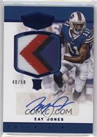 Rookie Patch Autographs - Zay Jones #/50