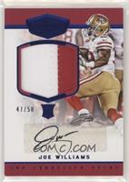 Rookie Patch Autographs - Joe Williams #/50