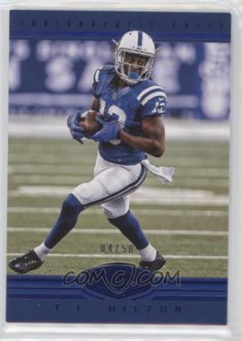 2017 Panini Plates & Patches - [Base] - Blue #98 - T.Y. Hilton /50