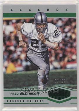 2017 Panini Plates & Patches - [Base] - Green #127 - Legends - Fred Biletnikoff /25