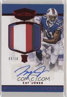 Rookie Patch Autographs - Zay Jones [EX to NM] #/10