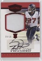 Rookie Patch Autographs - D'onta Foreman #/10