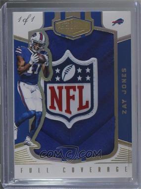 2017 Panini Plates & Patches - Full Coverage - Gold #FC-40 - Zay Jones /1