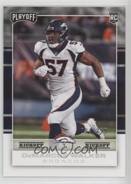 2017 Panini Playoff - [Base] - Kick Off #271 - Rookies - DeMarcus Walker /299