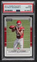 Rookies - Patrick Mahomes II [PSA 10 GEM MT]