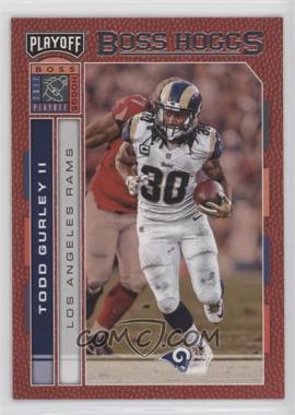 2017 Panini Playoff - Boss Hoggs #12 - Todd Gurley II