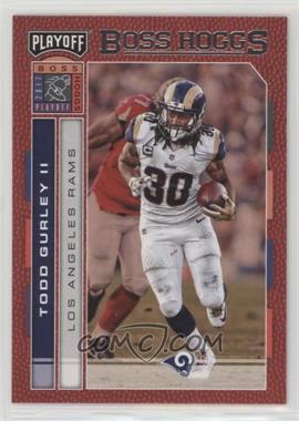 2017 Panini Playoff - Boss Hoggs #12 - Todd Gurley II