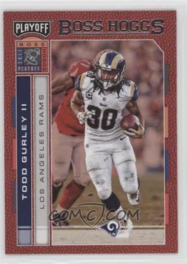 2017 Panini Playoff - Boss Hoggs #12 - Todd Gurley II