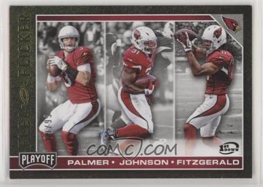 2017 Panini Playoff - Flea Flicker - 1st Down #16 - Carson Palmer, David Johnson, Larry Fitzgerald /99