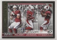 Carson Palmer, David Johnson, Larry Fitzgerald #/99