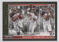 Doug Martin, Jameis Winston, Mike Evans #/99