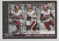 Jordan Reed, Kirk Cousins, Robert Kelley