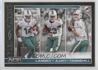 Jarvis Landry, Jay Ajayi, Ryan Tannehill