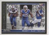 Charles Clay, LeSean McCoy, Tyrod Taylor