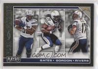 Antonio Gates, Melvin Gordon, Philip Rivers