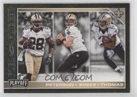 Adrian Peterson, Drew Brees, Michael Thomas