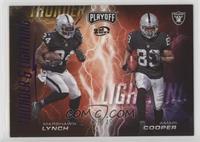 Amari Cooper, Marshawn Lynch #/49