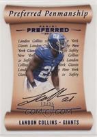 Preferred Penmanship - Landon Collins #/25