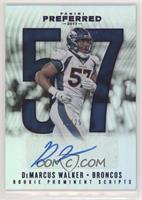 Rookie Prominent Scripts - DeMarcus Walker #/25