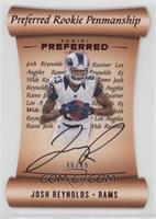 Preferred Rookie Penmanship - Josh Reynolds #/49