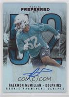 Rookie Prominent Scripts - Raekwon McMillan #/199