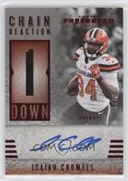 Chain Reaction - Isaiah Crowell #/49