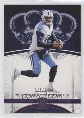 2017 Panini Preferred - Crown Royale - Pink #30 - Marcus Mariota /249