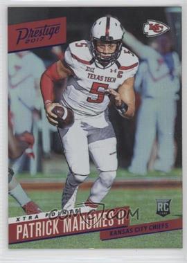 2017 Panini Prestige - [Base] - Xtra Points Blue #232 - Rookie - Patrick Mahomes II