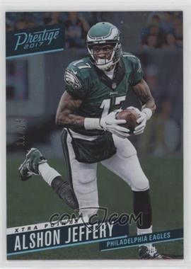 2017 Panini Prestige - [Base] - Xtra Points Platinum #170 - Alshon Jeffery /25